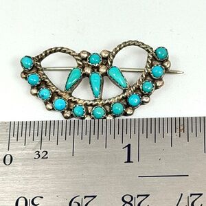 Vintage Brooch Zuni Native American Small Brooch/Pin